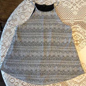 High Neck Strappy Tank - size medium